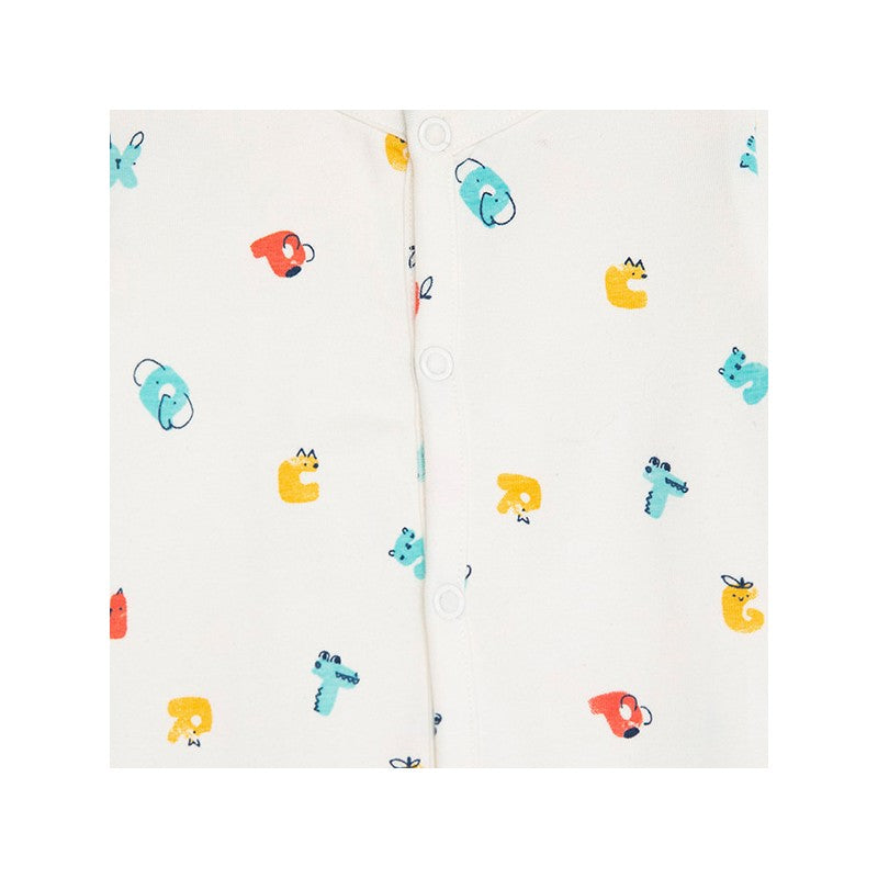 Pijama figuras de algodón para bebé