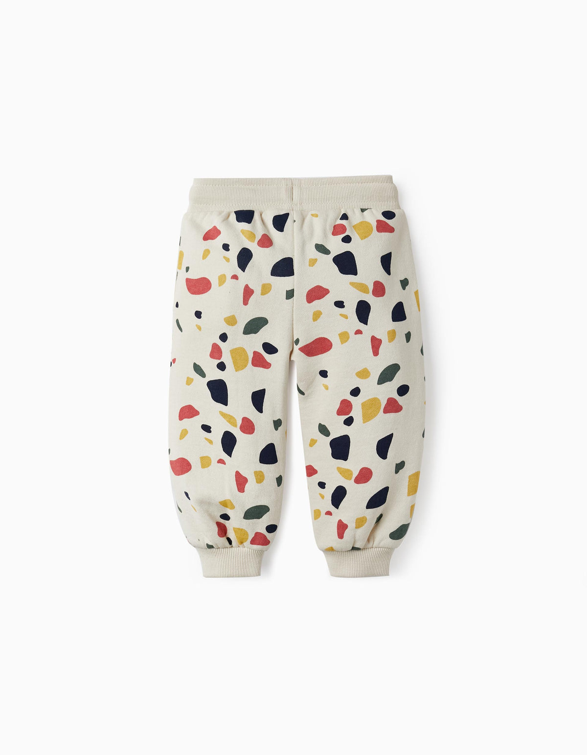 Pantalón algodón bebé con pintas de colores