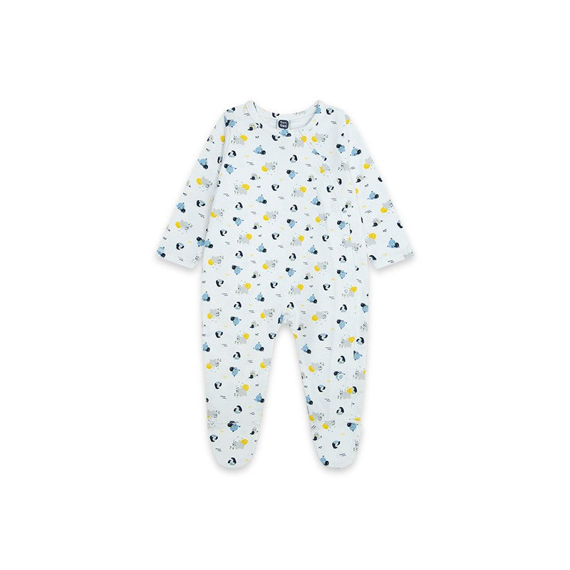 Pijama pinguinos de algodón para bebé