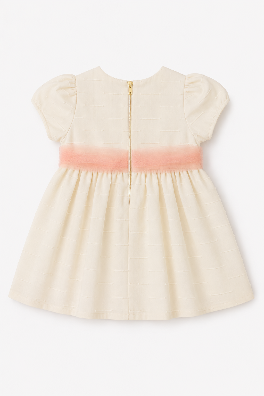 Vestido fresco bebe color beige