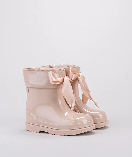 Bota Bimbi lazo beige