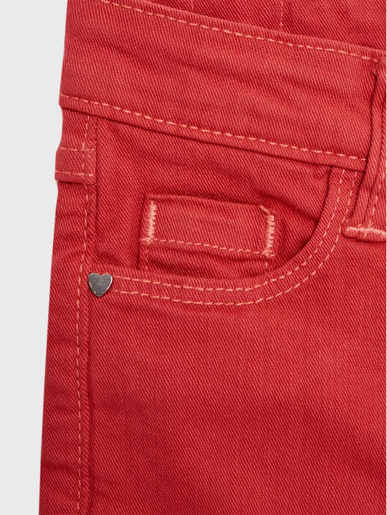Pantalón Jean de color fresa