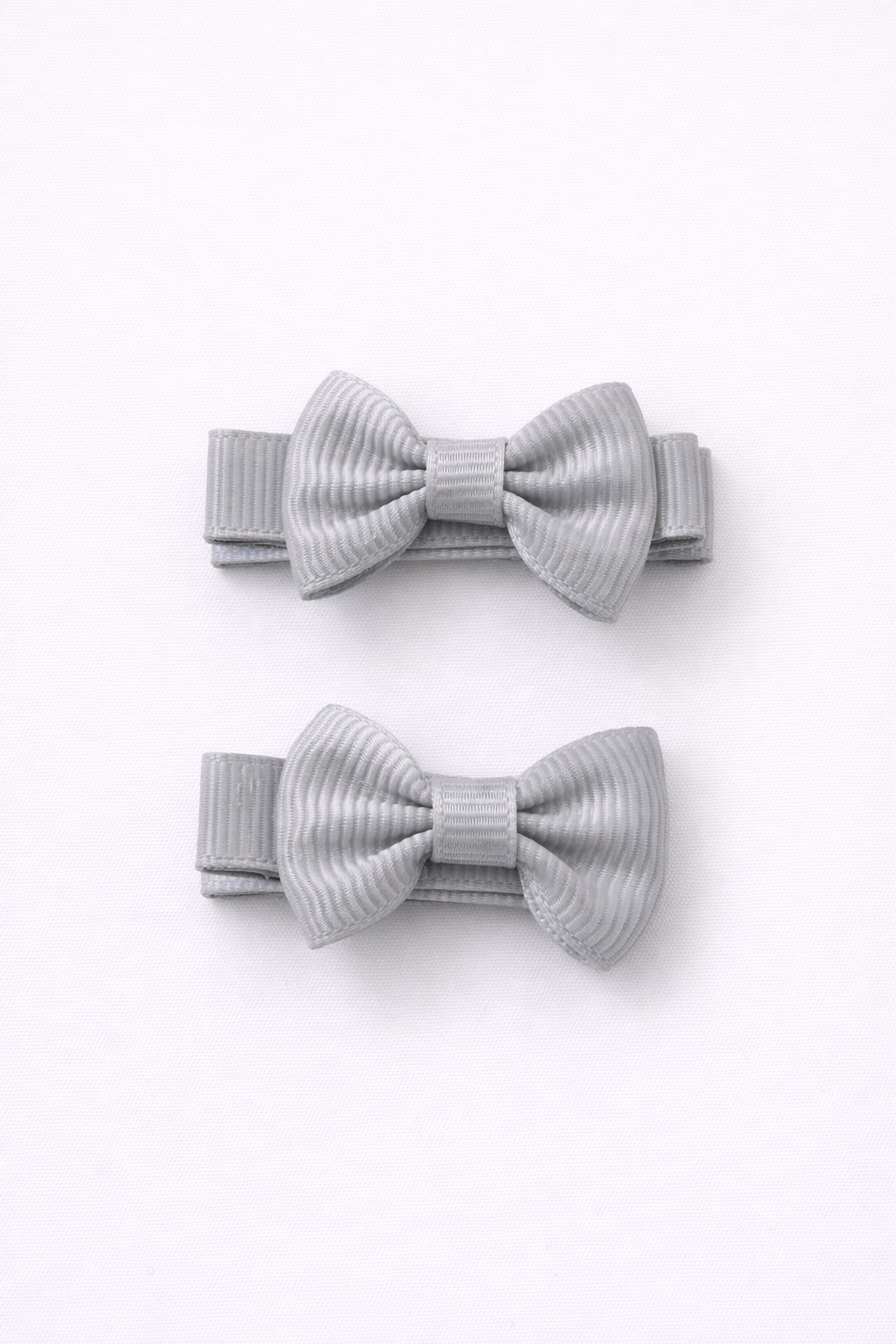 Set de pinzas x2 bebé gris