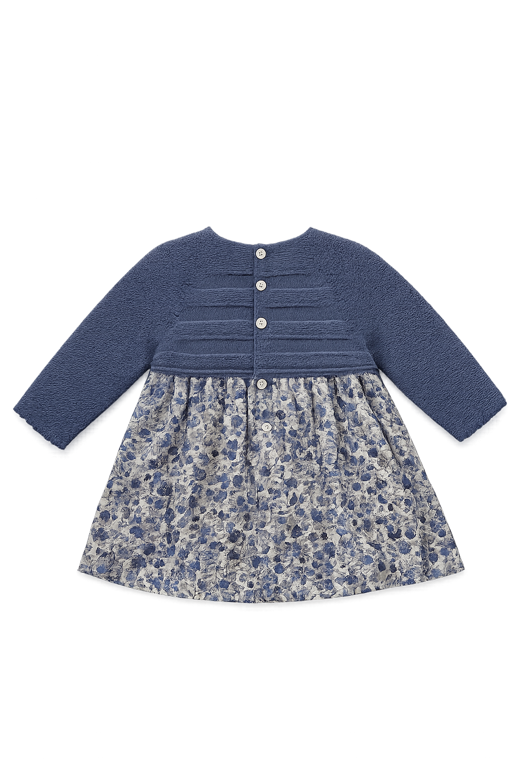 Vestido flores cuadros Martin Aranda