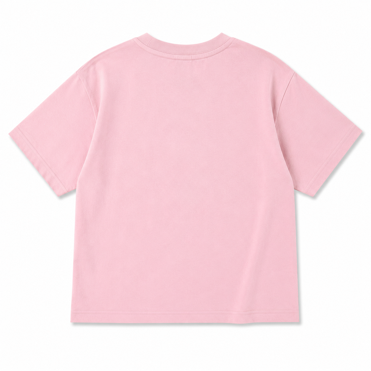 Camiseta oversise rosada